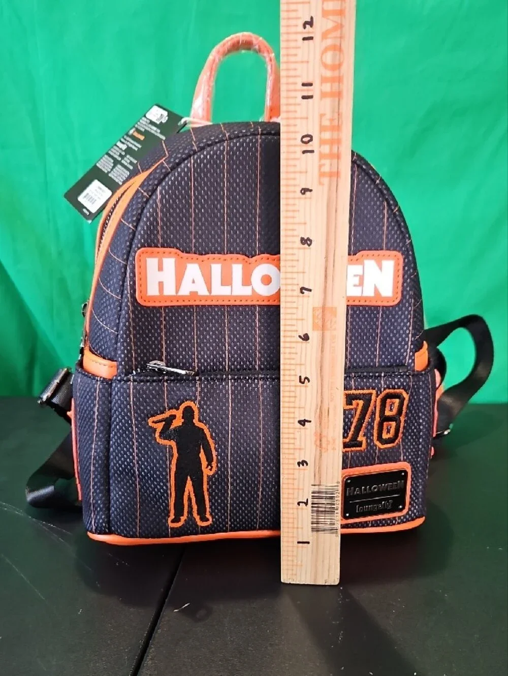 Loungefly Black & Orange Halloween Mini Backpack